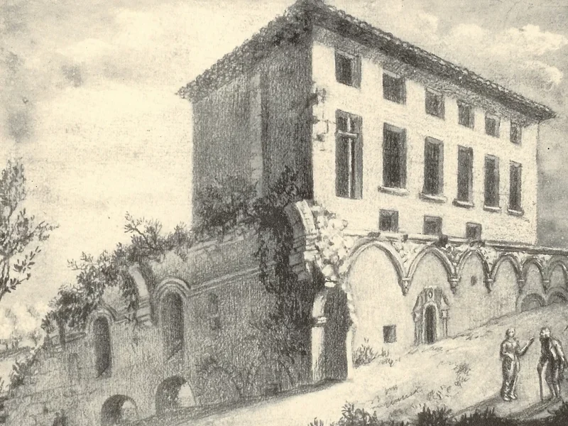 1758-Joseph Marchand - Abbazia di San Vittore